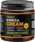 Arnica cream for skin Soothing, healing salve, bruising, body oil Handmade herbal massage cream with arnica extract, Tamanu oil, Oregano oil, Moringa oil, Frankincense and Myrrh-Body 4fl.oz