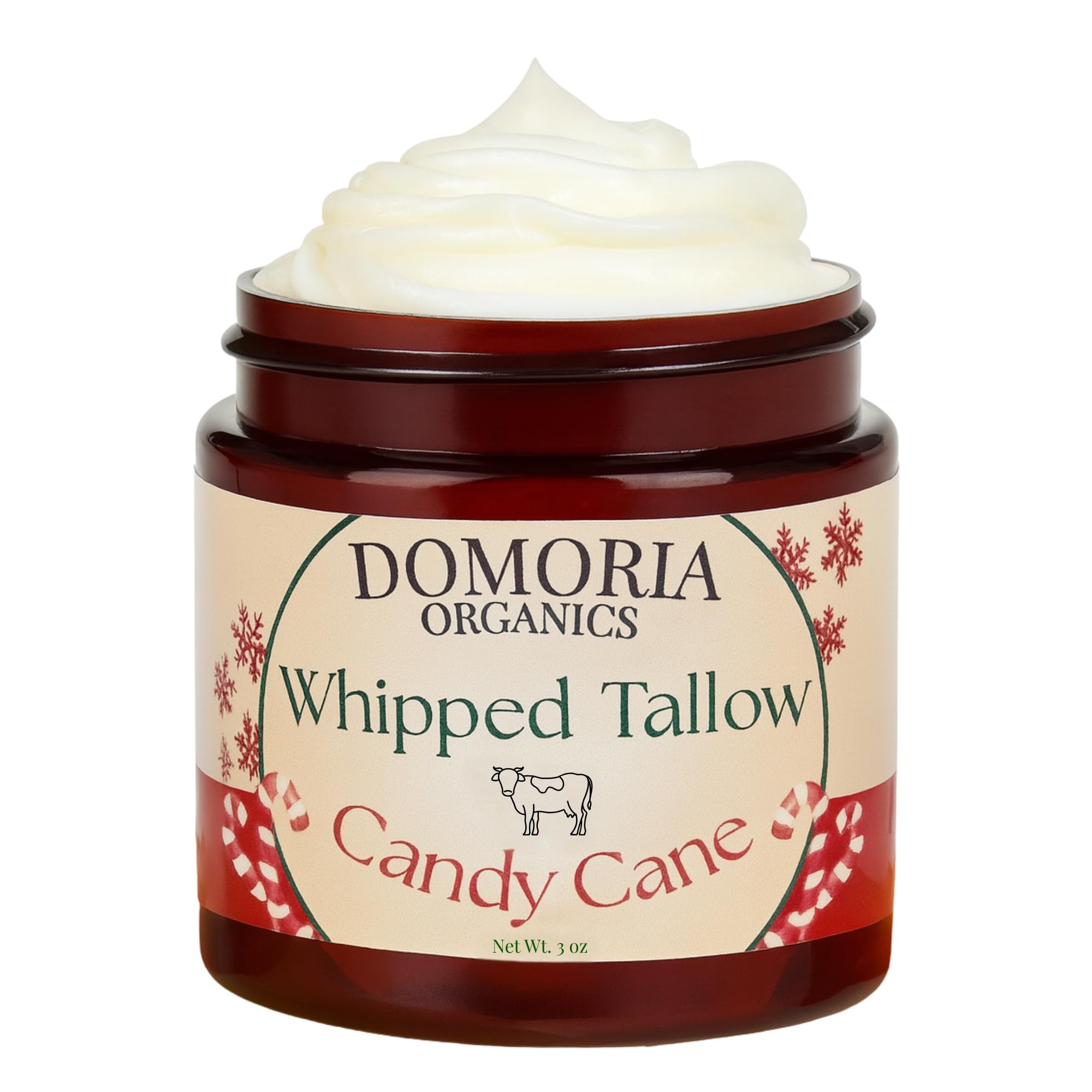 Handmade Whipped Tallow Balm – Cold Brew, Real Coffee & Vanilla Beans, Herb-Infused Chamomile & Calendula Moisturizer for Men, Women, Psoriasis, Eczema, Dry Sensitive Skin
