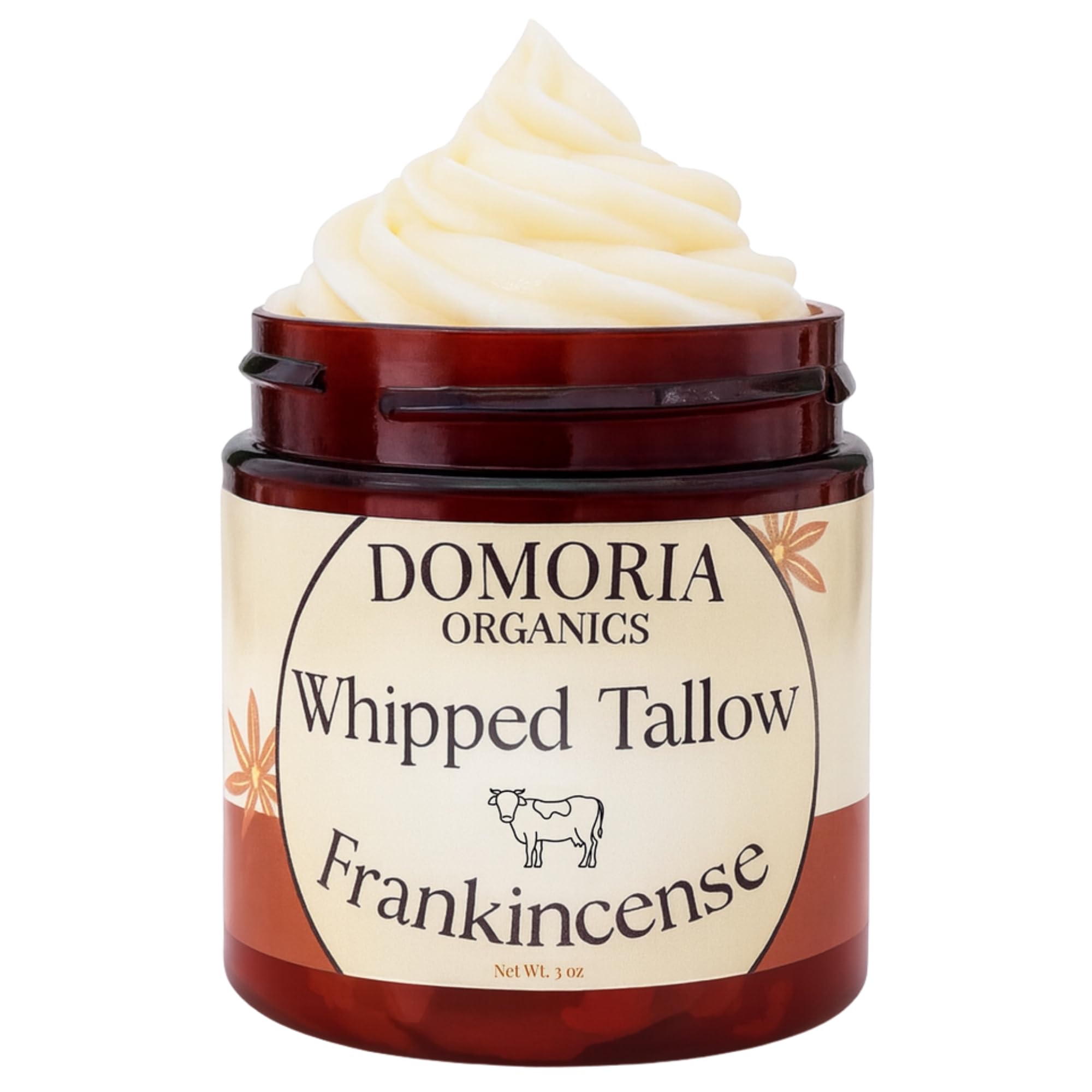 Handmade Whipped Tallow Balm Holiday Edition Candy Cane, (Value Size) Grass-Fed, Nutrient-Rich Moisturizer for Dry Sensitive Skin